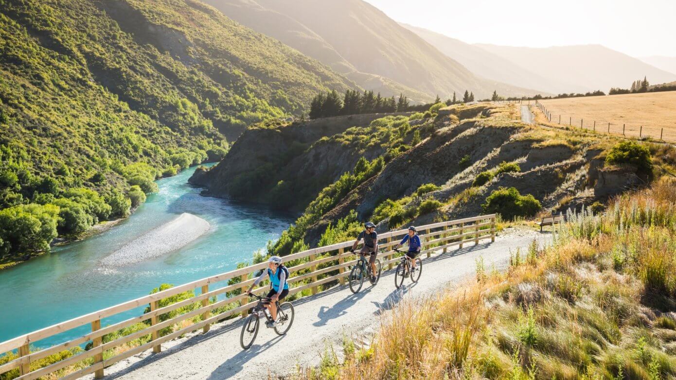 Biking the Gibbston Valley Wine Trail